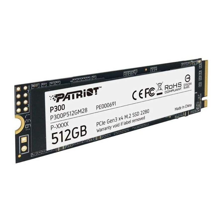 اس اس دی پاتریوت PATRIOT SSD P300 M.2 NVMe 512GB