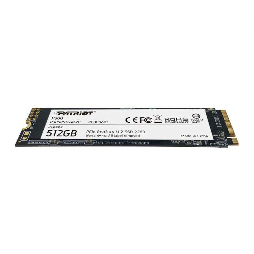 اس اس دی پاتریوت PATRIOT SSD P300 M.2 NVMe 512GB