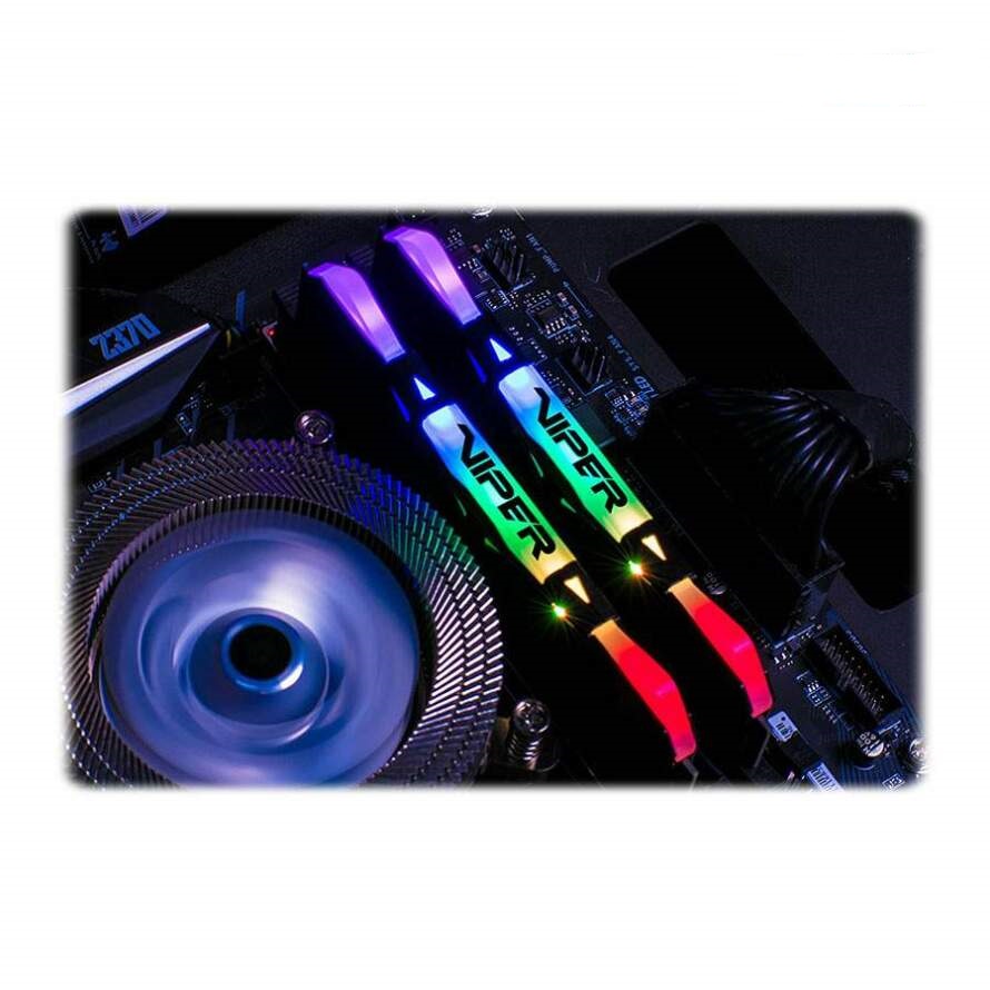 رم پاتریوت RAM PATRIOT Viper RGB 32GB 16GBx2 3600MHz CL18 Black