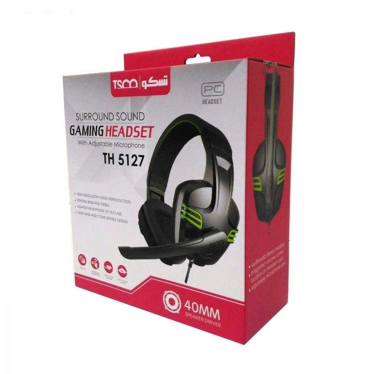 هدست مخصوص بازی تسکو مدل Headset Tsco TH - 5127