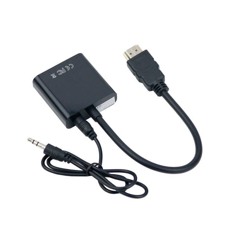 مبدل HDMI به VGA کی نت مدل HDMI TO VGA KNET K-AHV00PS4