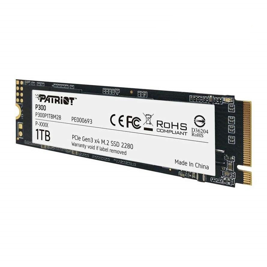 اس اس دی پاتریوت PATRIOT SSD P300 M.2 2280 NVMe PCIe 1TB