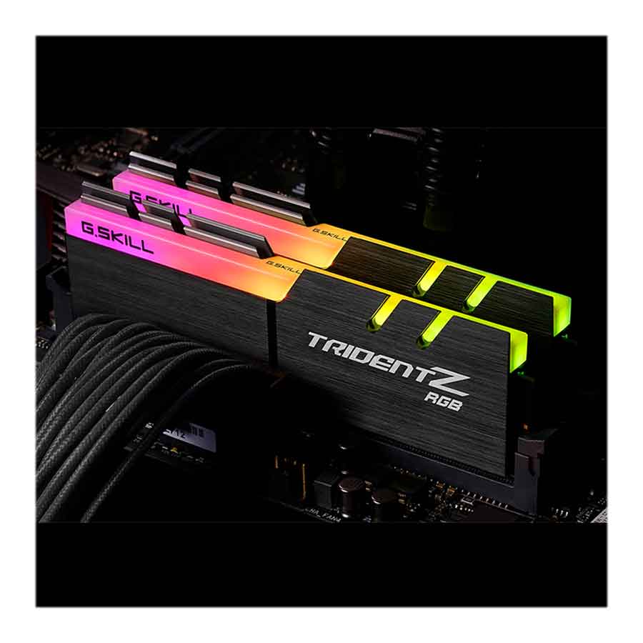 رم جی اسکیل G SKILL Trident Z RGB 64GB 32GB x 2 3600 MHz CL18