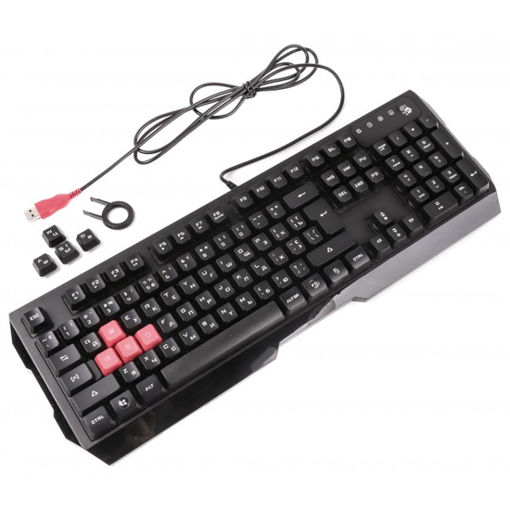 کیبورد مخصوص بازی ایفورتک سری بلادی KEYBOARD A4TECH GAMING BLOODY Q 135