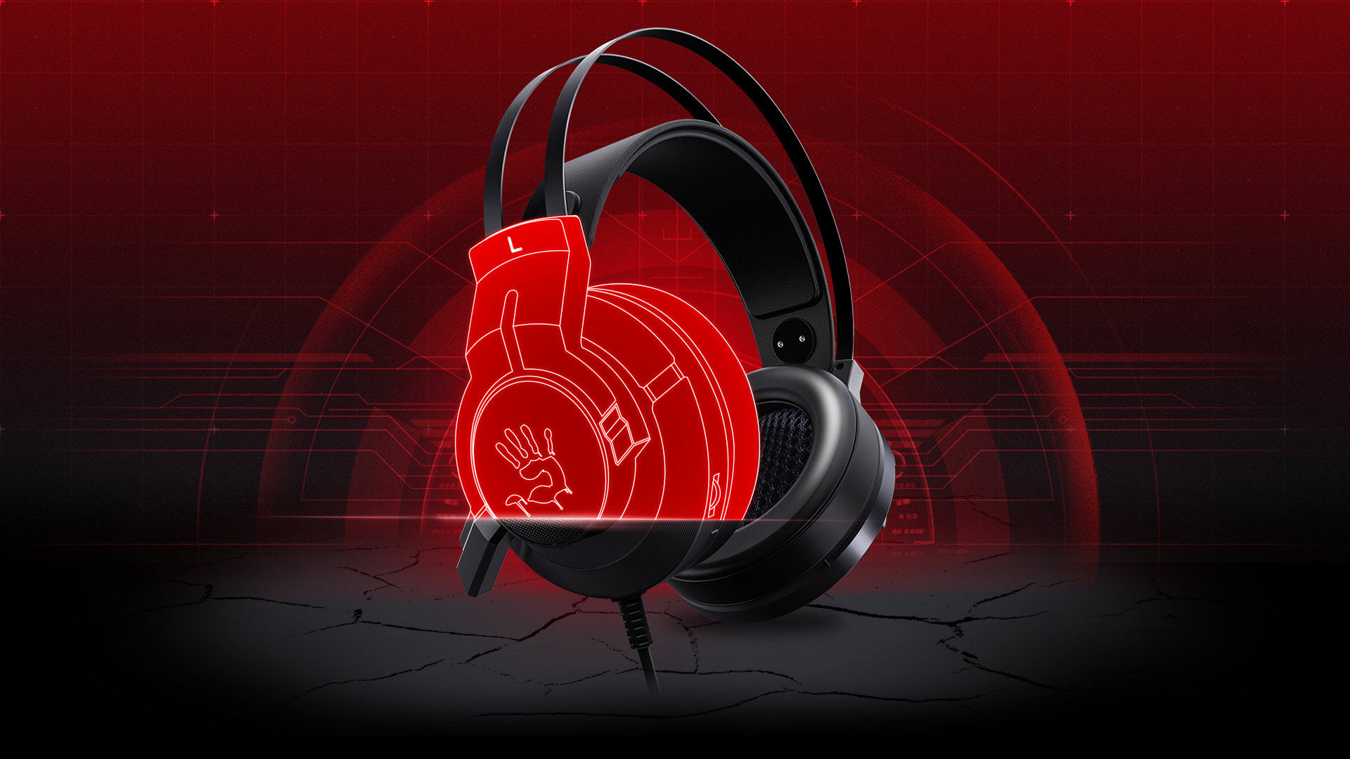 HEADSET A4TECH GAMING BLOODY هدفون ای فورتک مدل  G 437