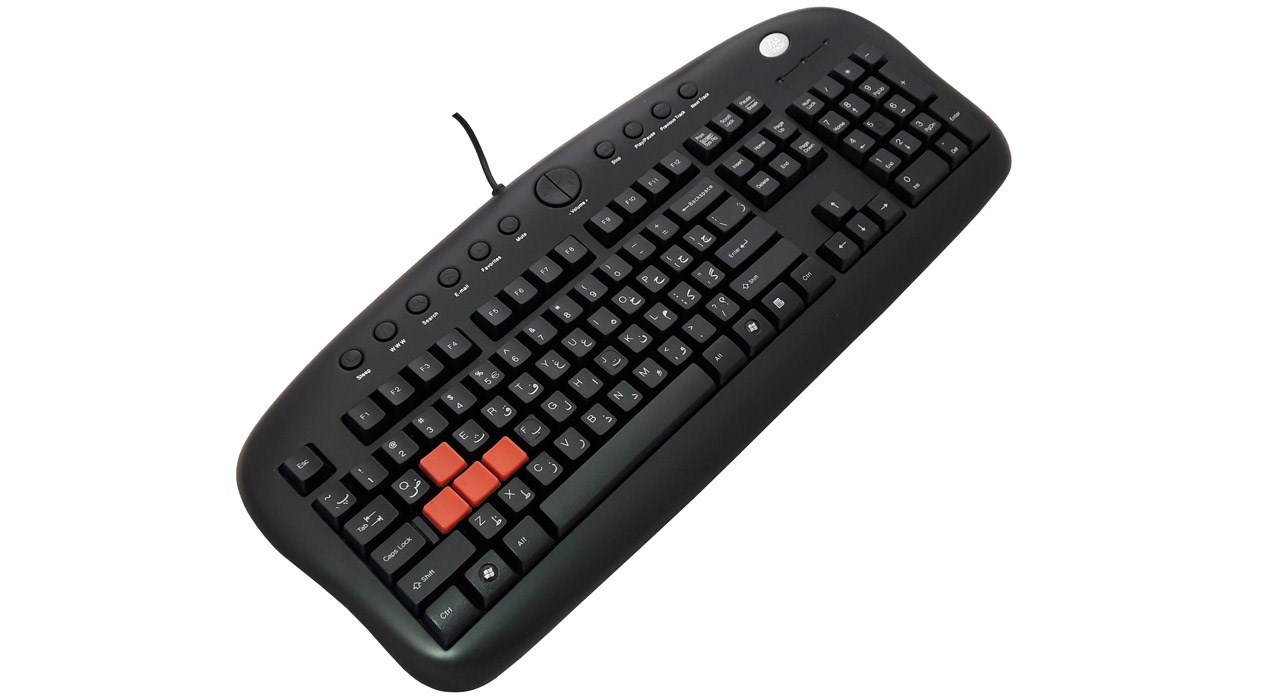 KEYBOARD A4TECH GAMING کیبورد مخصوص بازی ای فورتک مدل KB-28G