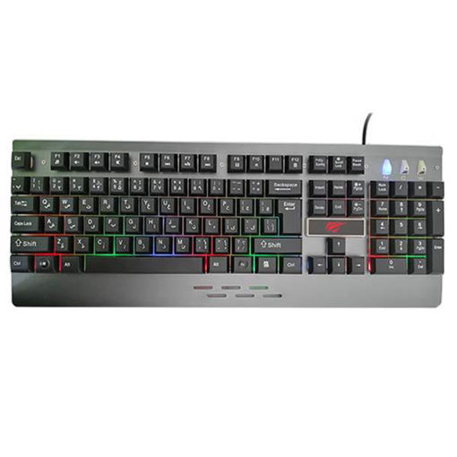 کیبورد  مخصوص بازی هویت KEYBOARD GAMING HAVIT 460 L