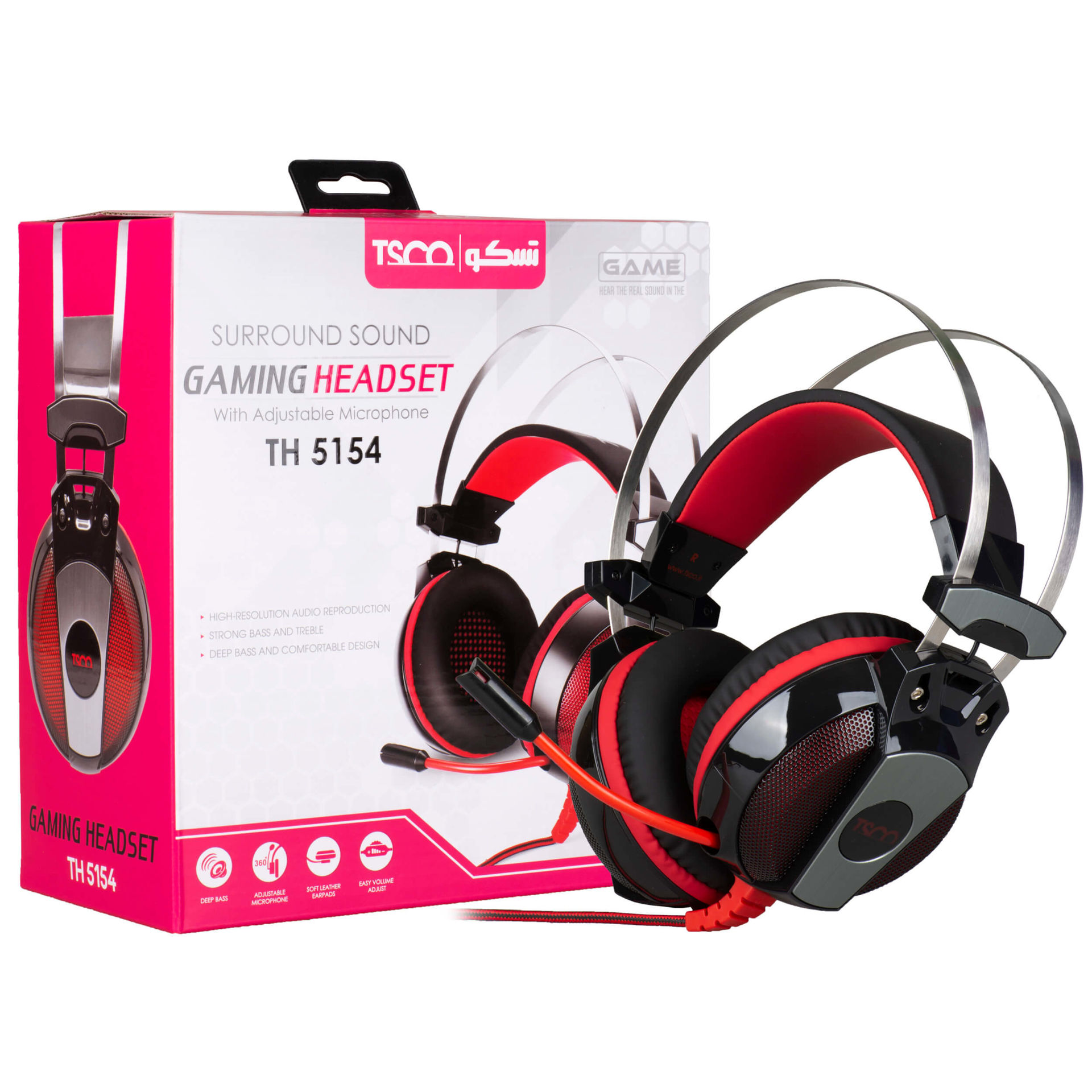  GAMING HEADSET TSCO هدست مخصوص بازی تسکو مدل TH 5154