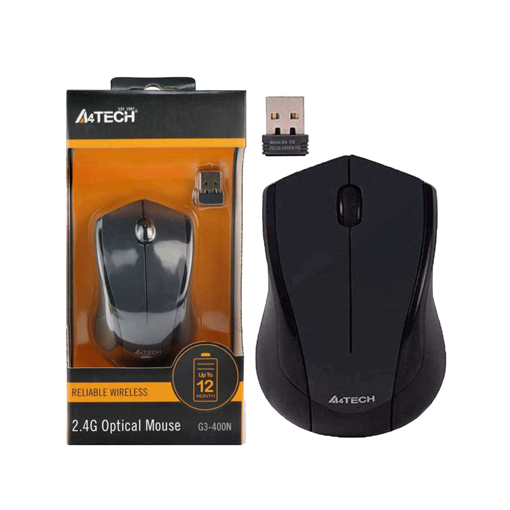 ماوس بدون سیم ایفورتک MOUSE WIRELESS A4TECH G3-400