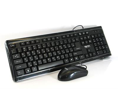 کیبورد و ماوس سیم دار تسکو مدل  KEYBOARD MOUSE TSCO TKM-8050 در قائم آی تی