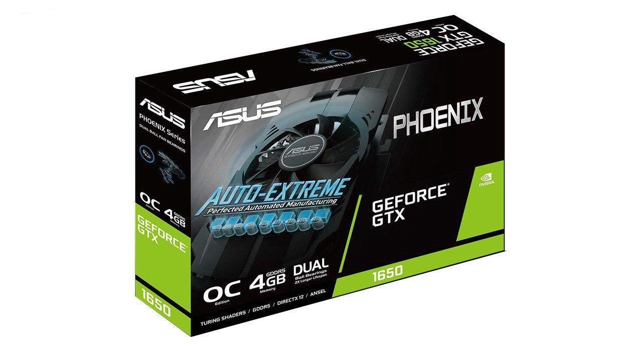 کارت گرافیک ایسوس VGA CART ASUS PH GTX 1650 O4G