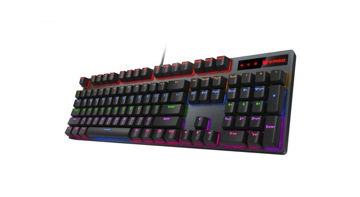 کیبورد مخصوص بازی مکانیکی رپو مدل KEYBOARD GAMING RAPOO V500 PRO