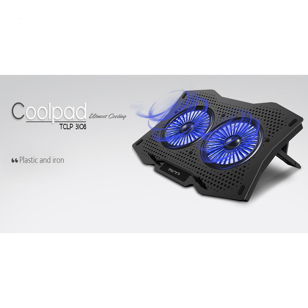 پایه خنک کننده لپ تاپ تسکو مدل COOLPAD TSCO TCLP 3108 در قائم آی تی