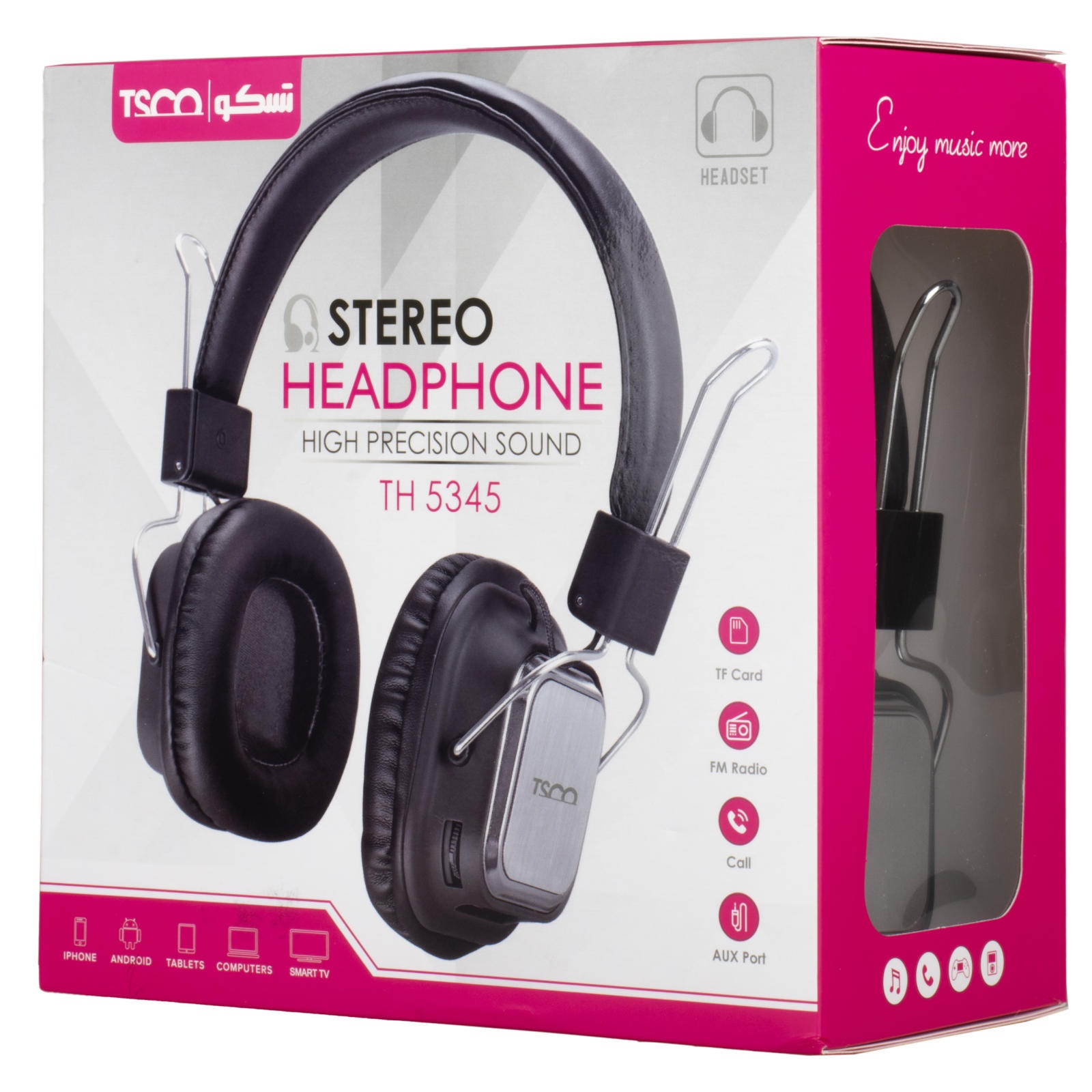 HEADSET TSCO هدست بلوتوثی تسکو مدل TH 5345