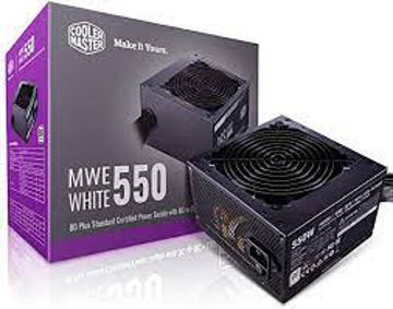 منبع تغذیه کامپیوتر کولر مستر مدل  POWER COOLER MASTER MWE white 550