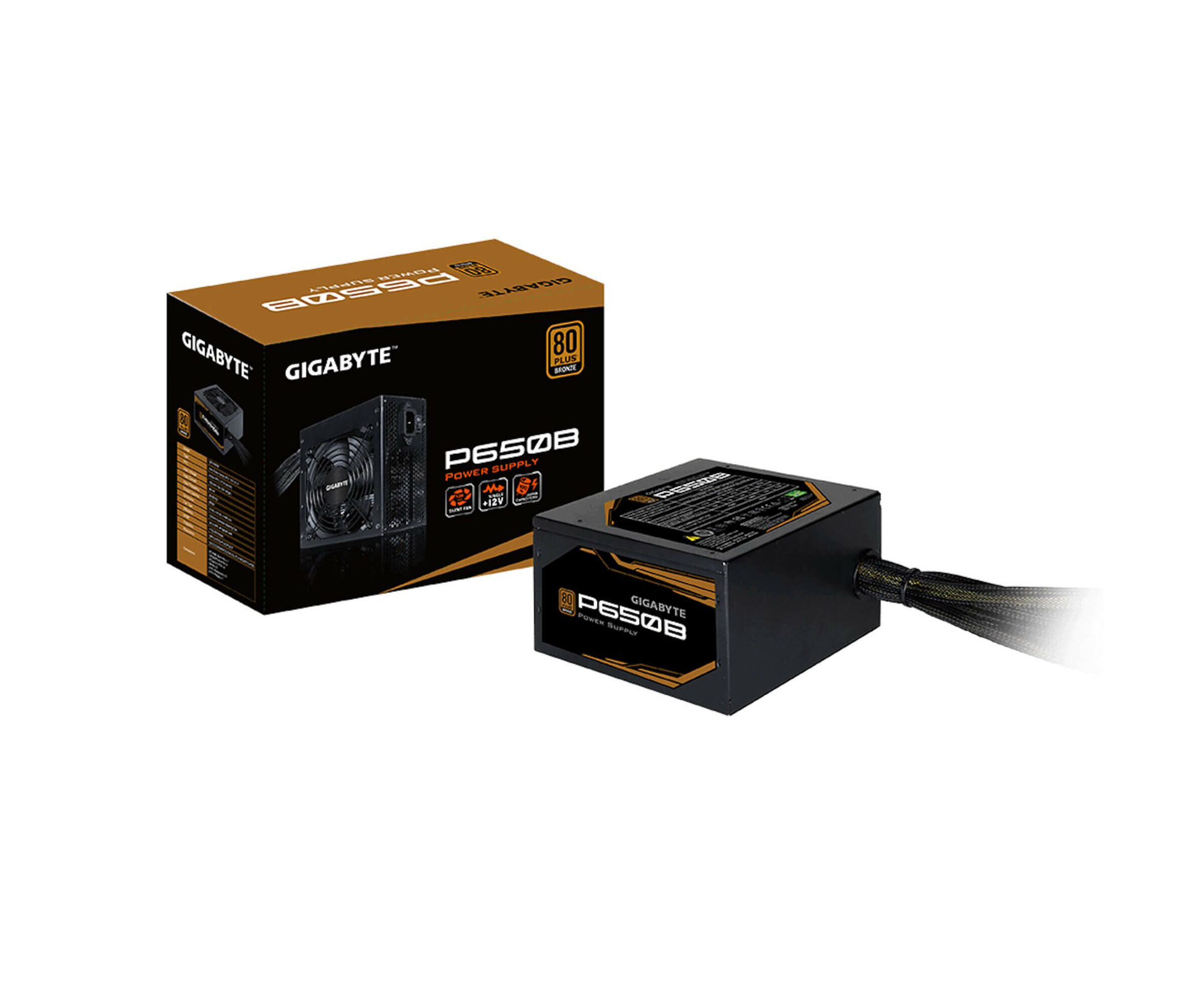 منبع تغذیه پاور POWER GIGABYTE 650 W BRONZE