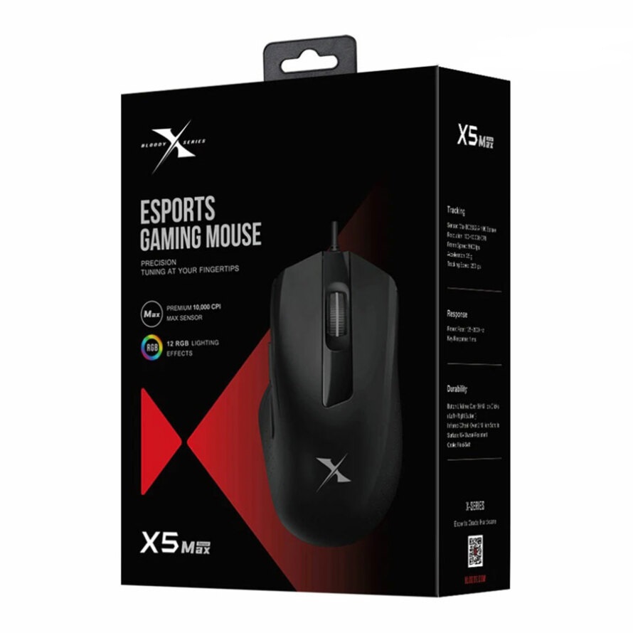 ماوس ای فورتک مخصوص بازی سری بلادی مدل MOUSE A4TECH BLOODY X5 MAX