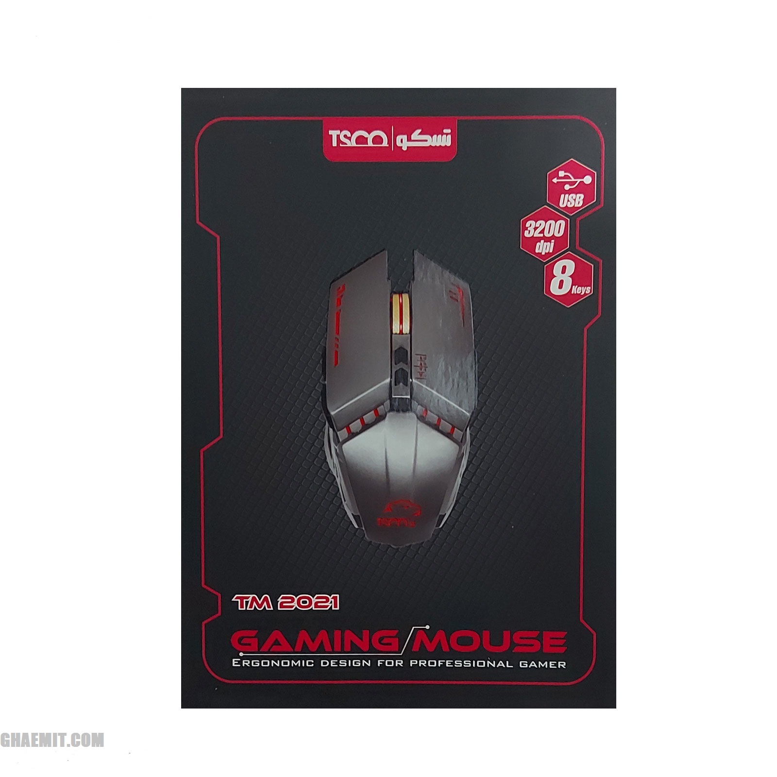 GAMING MOUSE TSCO  ماوس مخصوص بازی تسکو مدل TM 2021