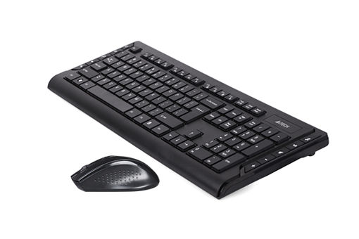 کیبورد و ماوس بدون سیم ایفورتک مدل KEYBOARD MOUSE A4TECH 6300F