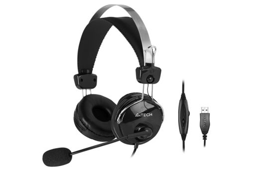 هدست کامپیوتر با پورت USB ایفورتک مدل HEADSET A4TECH HU-7P