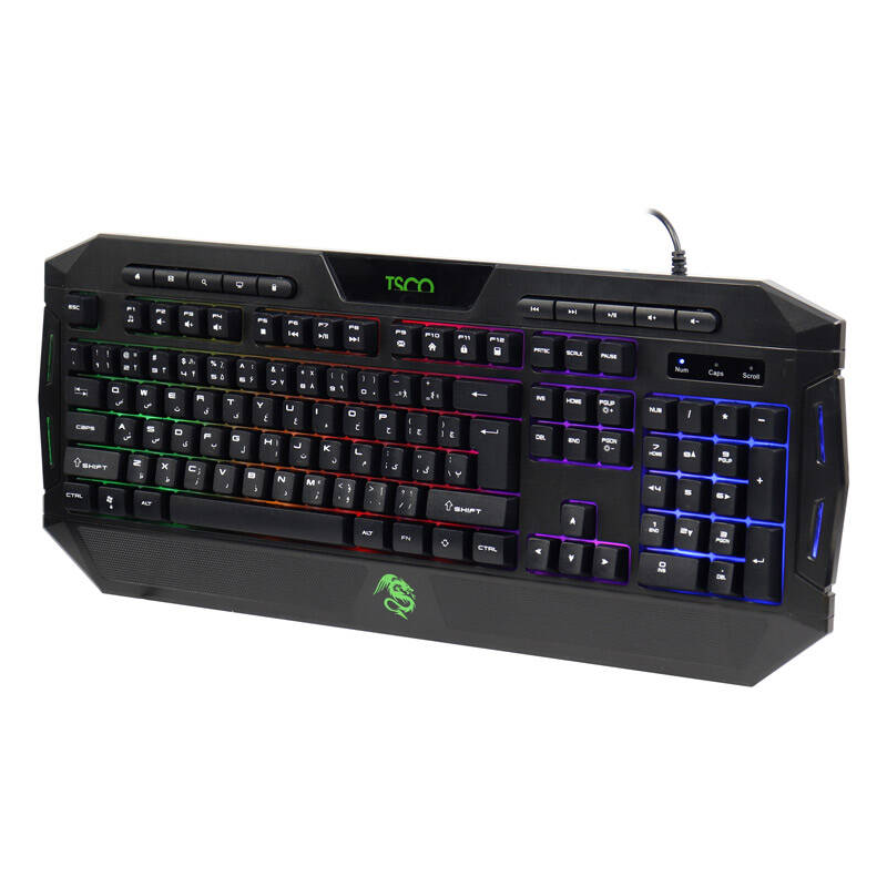 کیبورد گیمینگ تسکو مدل KEYBOARD GAMING TSCO TK 8124