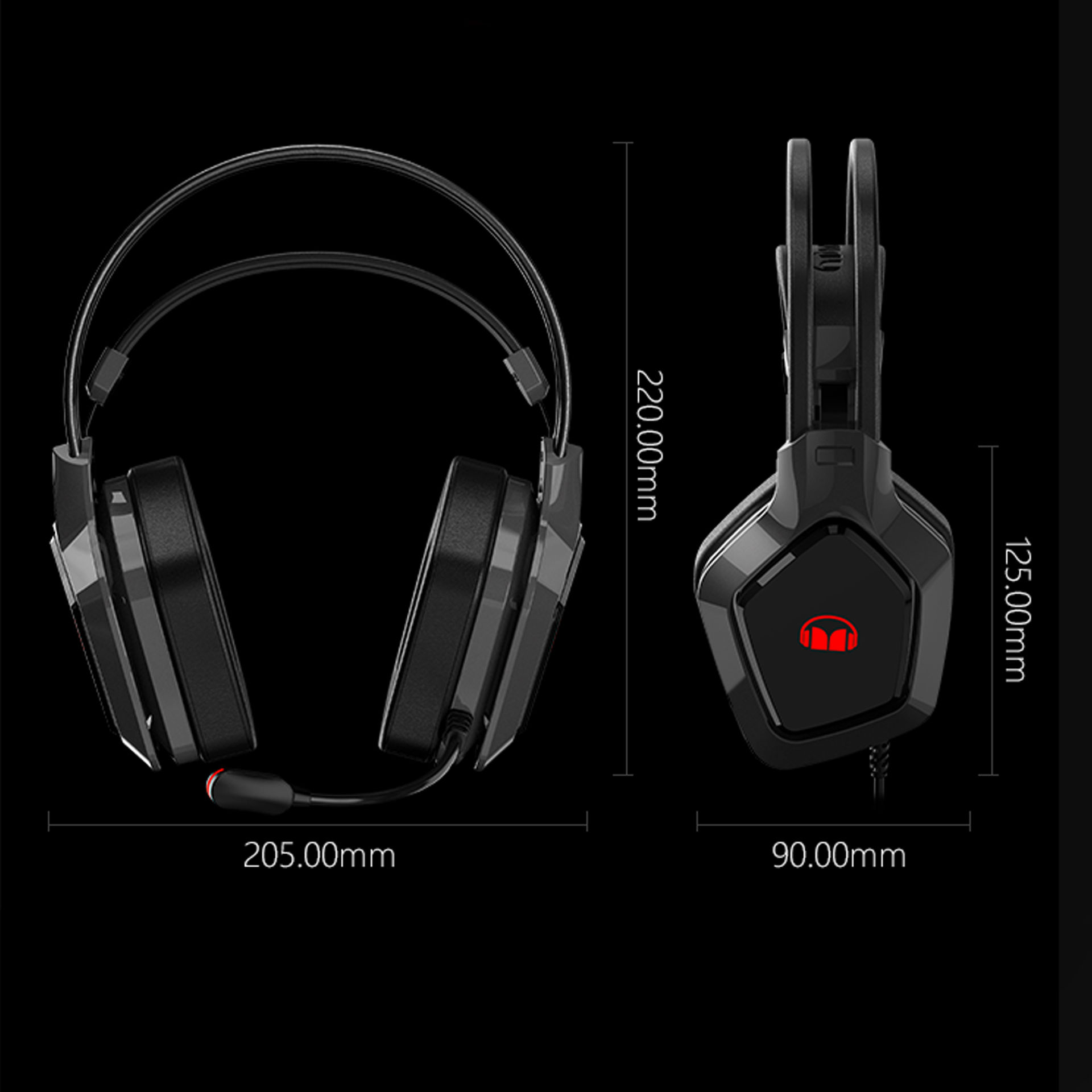 هدست مخصوص بازی مانستر مدل HEADSET MONSTER AIRMARS N1S