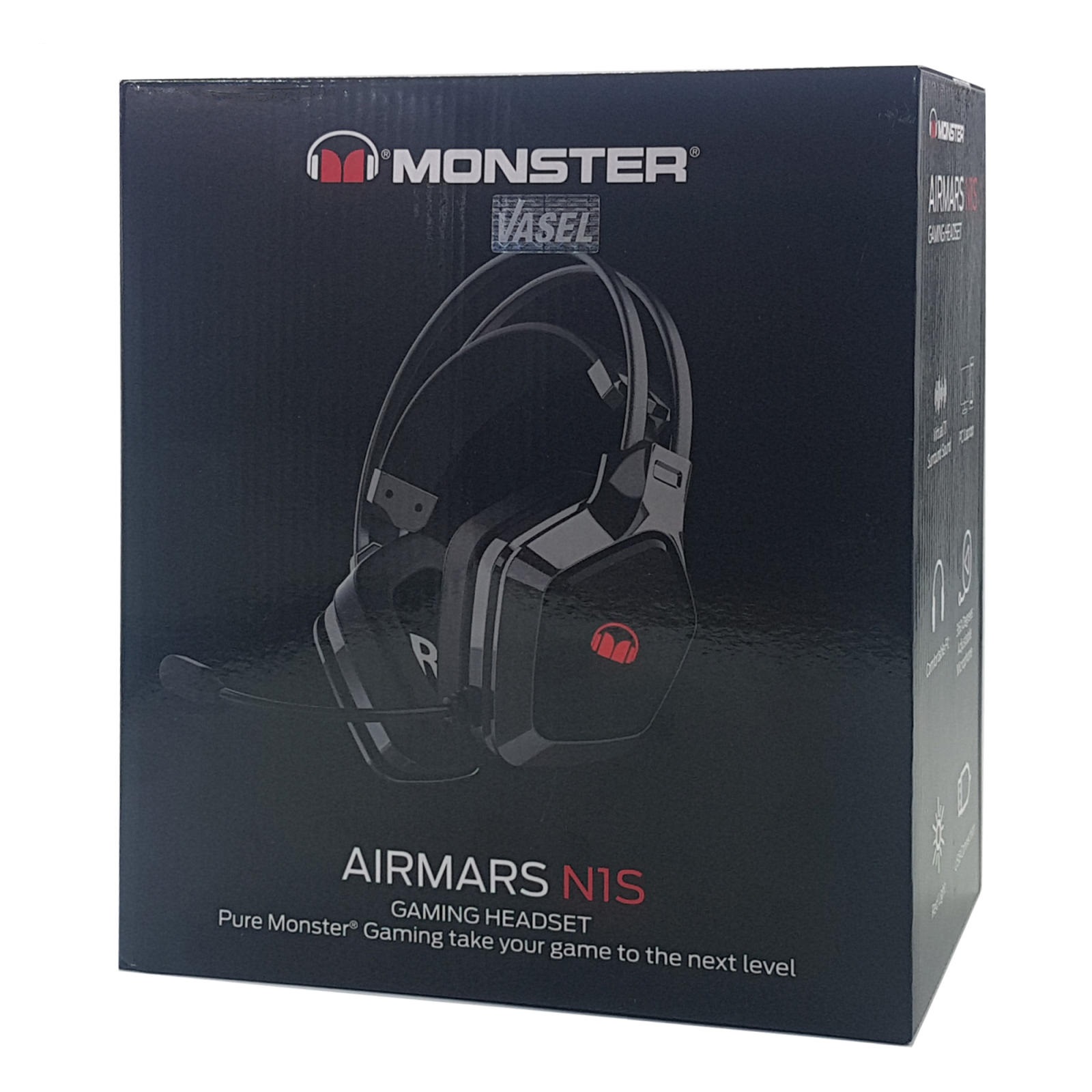 هدست مخصوص بازی مانستر مدل HEADSET MONSTER AIRMARS N1S