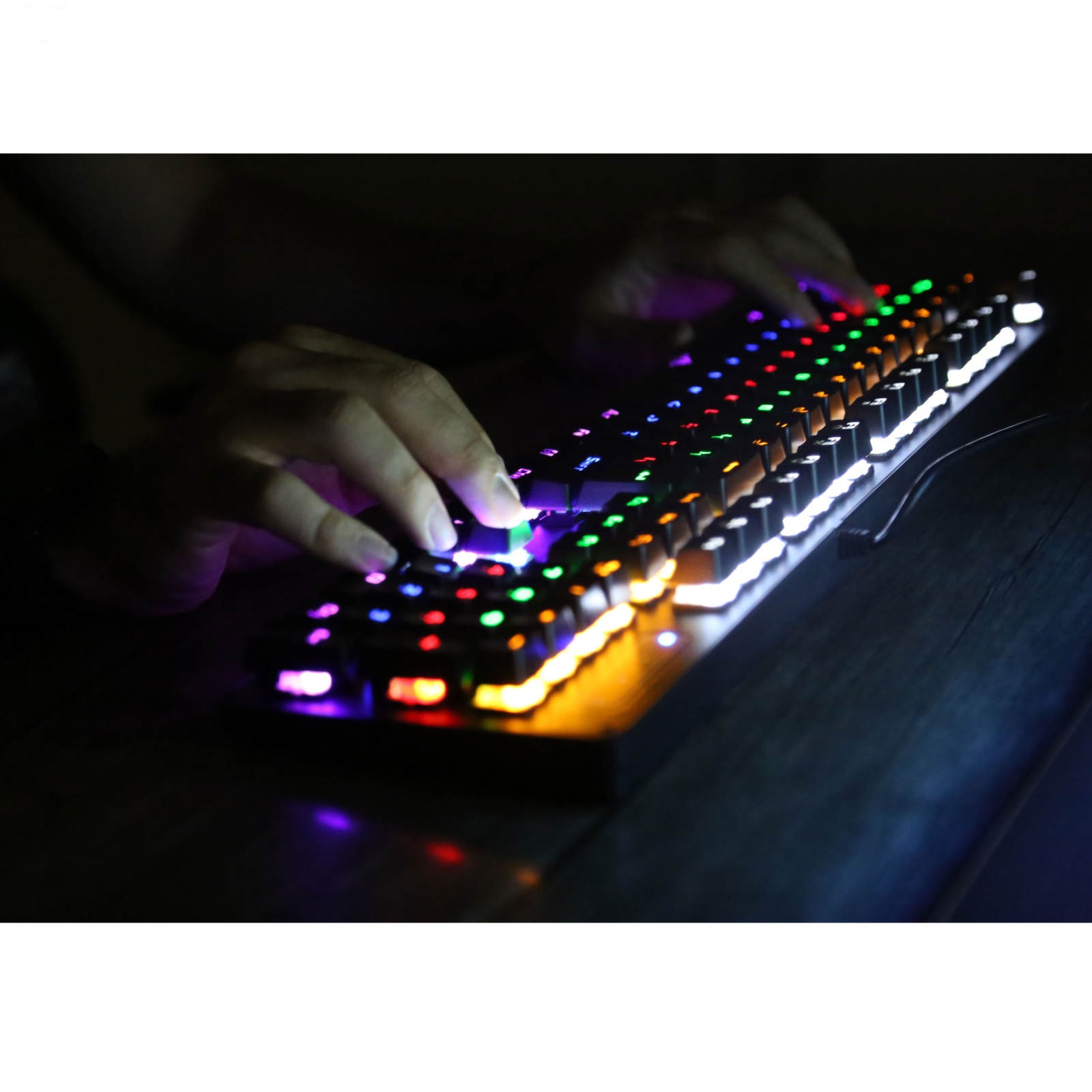 کیبورد گیمینگ مکانیکال جدل مدل KEYBOARD GAMING MECHANICAL JEDEL KL 89