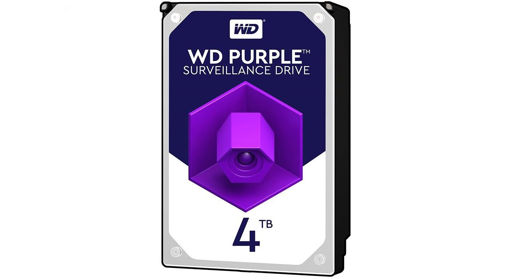 هارد دیسک اینترنال وسترن دیجیتال مدل Purple WD40PURZ ظرفیت 4 ترابایت