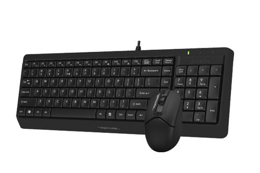 کیبورد و ماوس ایفورتک سیم دار مدل KEYBOARD MOUSE A4TECH FSTYLER F1512