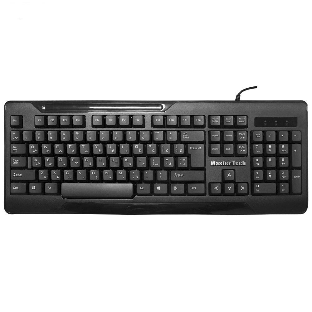 کیبورد و ماوس مسترتک گیمینگ KEYBOARD MOUSE GAMING MASTER TECH 8200