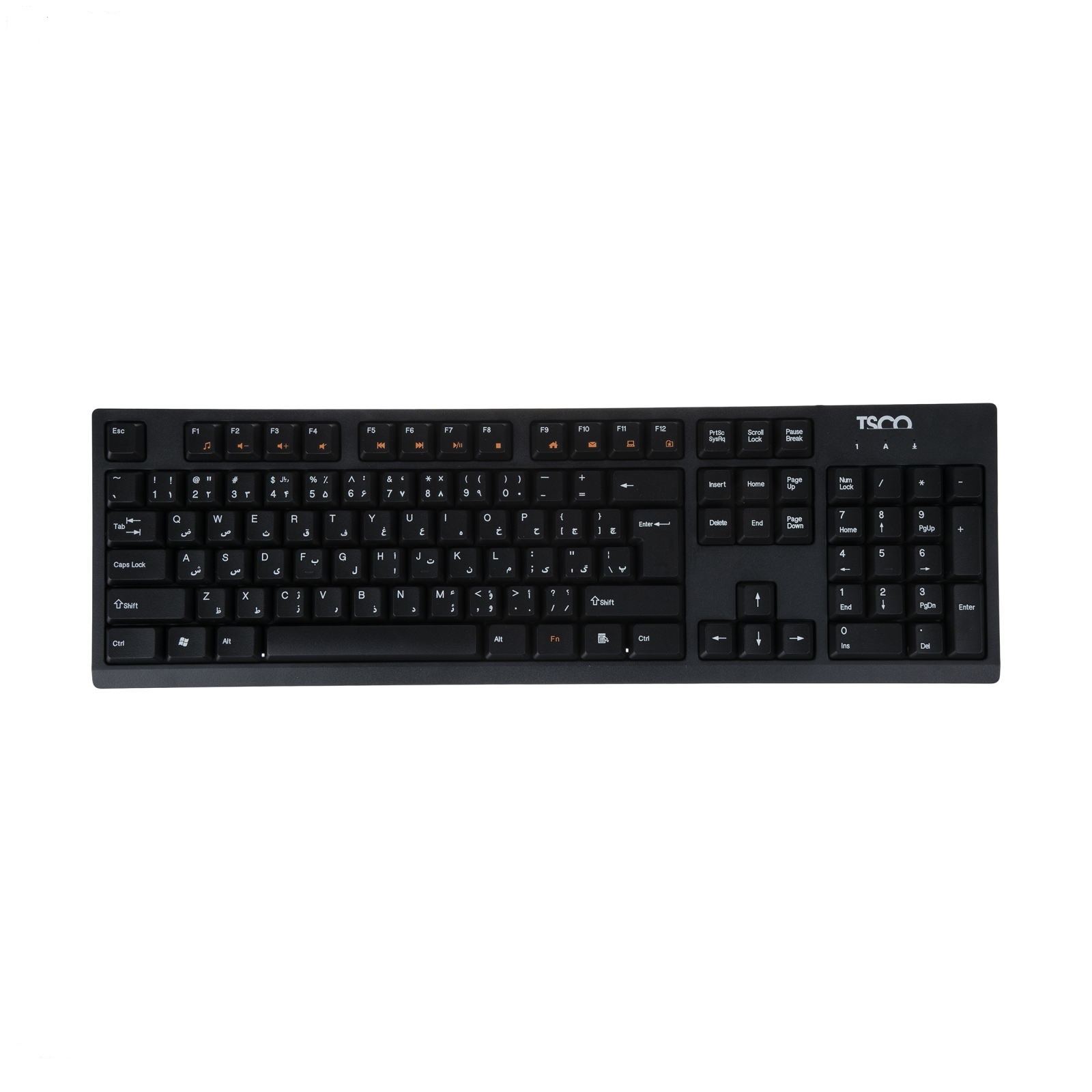 کیبورد گیمینگ تسکو مدل KEYBOARD GAMING TSCO TK 8017