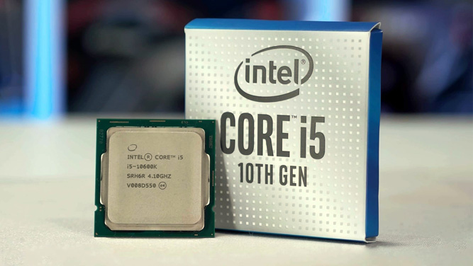 خرید بهترین پردازنده مرکزی اینتل سری Comet Lake مدل Core i5 10600k