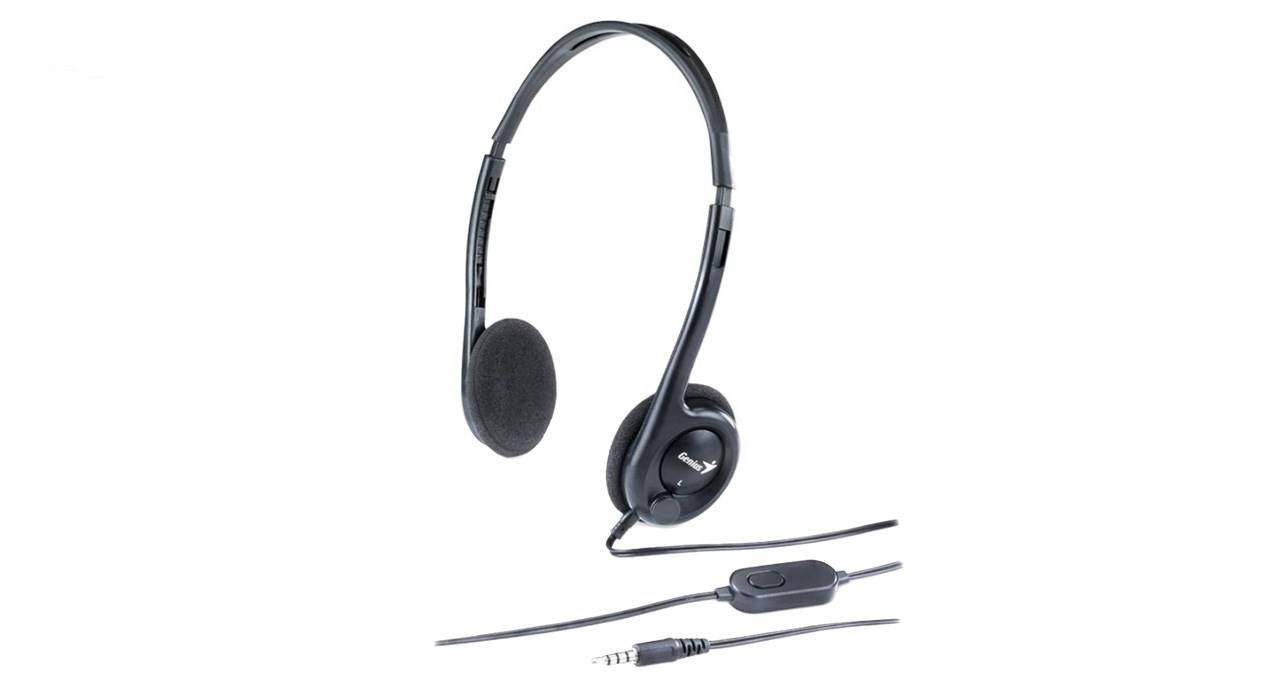 هدست سیم دار جنیوس مدل HEADSET GENIUS HS M200C