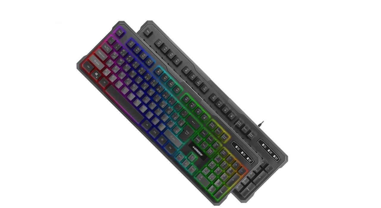 کیبورد گیمینگ برند گرین مدل KEYBOARD GAMING GREEN GK 601