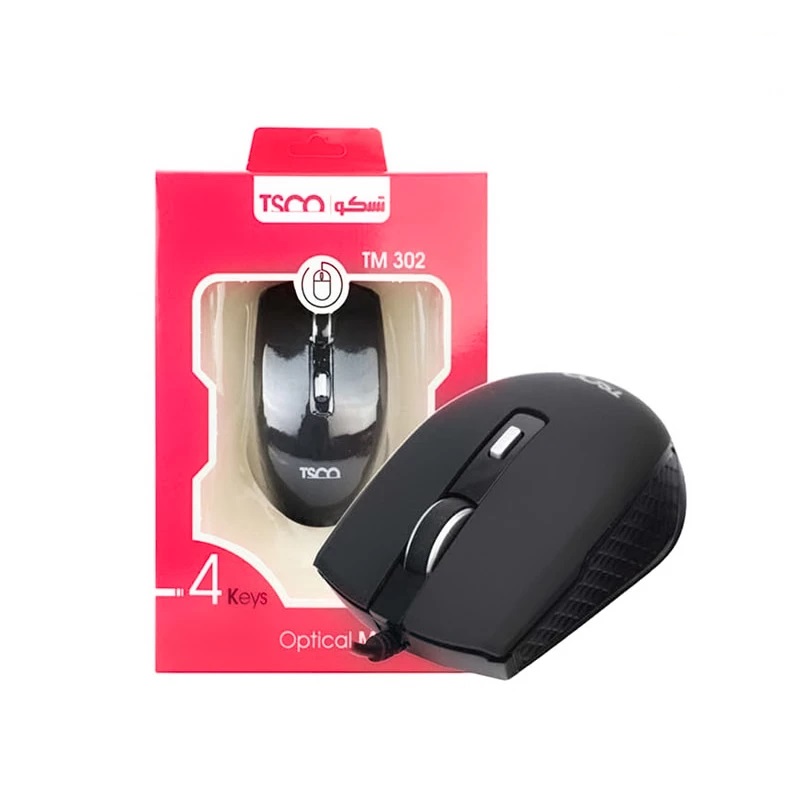 ماوس سیم دار تسکو مدل MOUSE TSCO TM 302