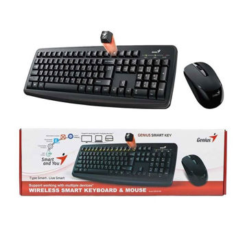 کیبورد و ماوس بدون سیم جنیوس مدل KEYBOARD GENIUS 8100