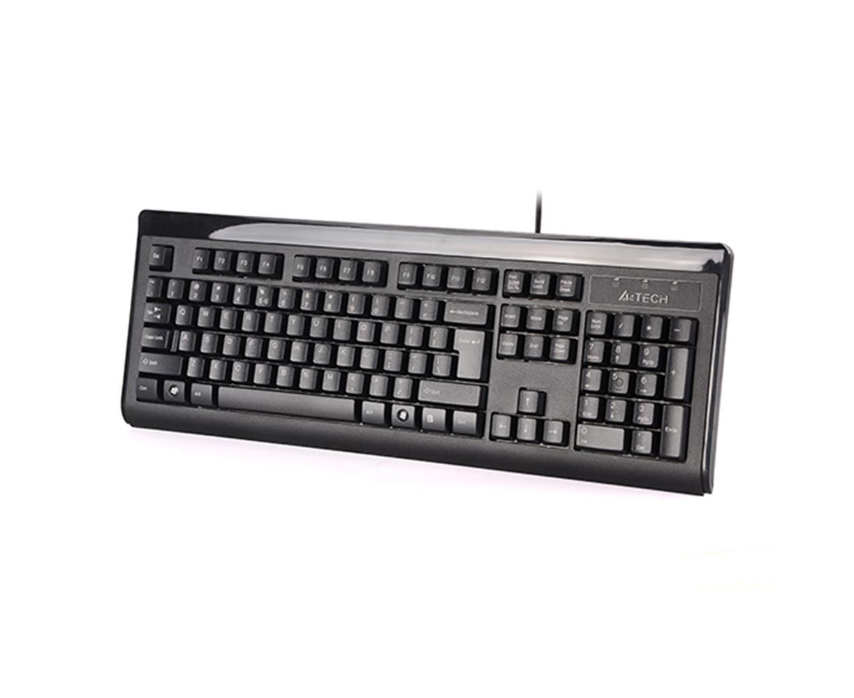 بهترین قیمت کیبورد سیم دار ایفورتک مدل KEYBOARD A4TECH KB-8A