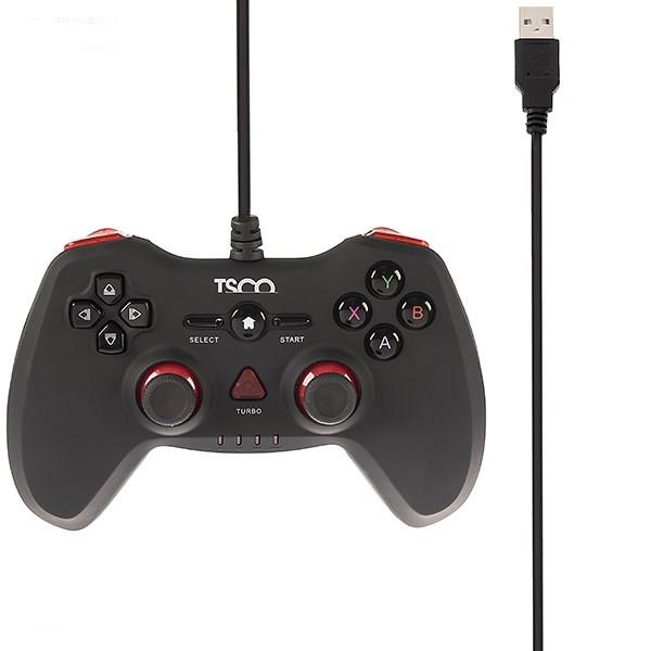 دسته بازی سیم دار تسکو مدل GAME PAD TSCO TG-115