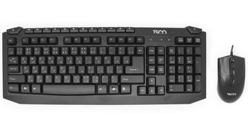 کیبورد و ماوس سیم دار تسکو مدل KEYBOARD MOUSE TSCO TKM-8054