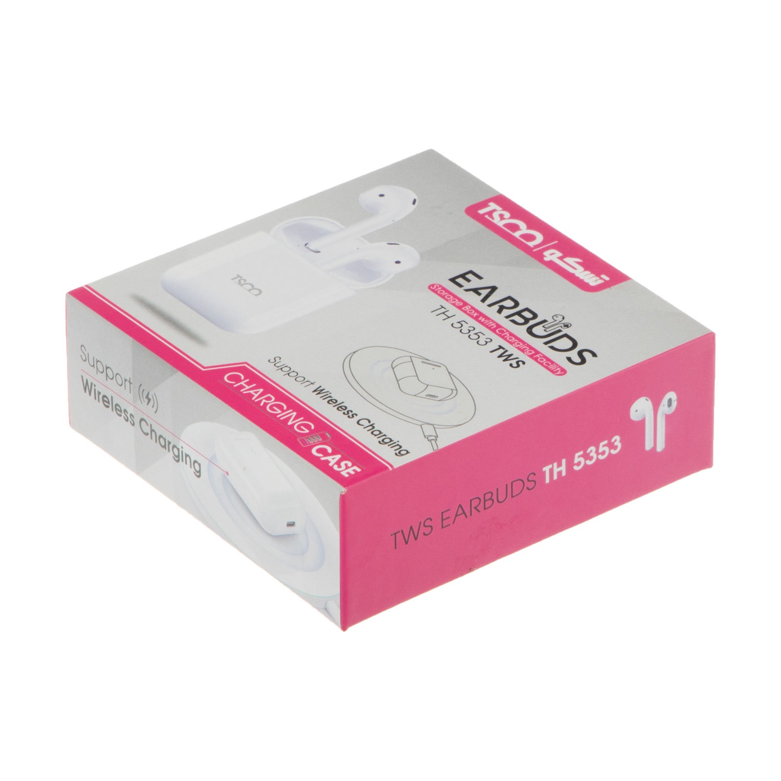 خرید،قیمت و مشخصاتهندزفری بلوتوثی تسکو مدل HANDSFREE BLUETOOTH TSCO TH-5353 TWS- قائم آی تی