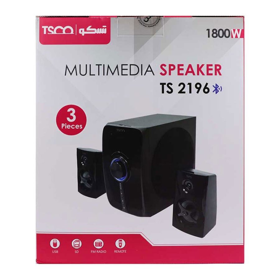 اسپیکر بلندگو رومیزی تسکو مدل SPEAKER DESKTOP TSCO 2196