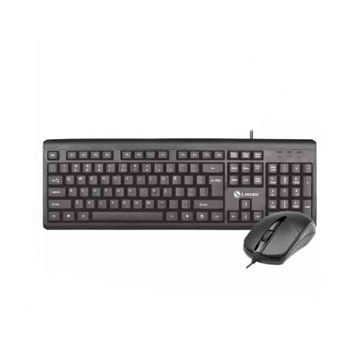 کیبورد و ماوس سیم دار مدل KEYBOARD MOUSE T-15