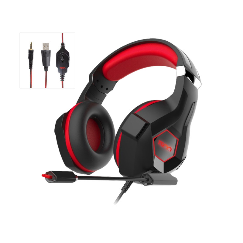 هدست مخصوص بازی برند تسکو مدل HEADSET GAMING TSCO TH 5151