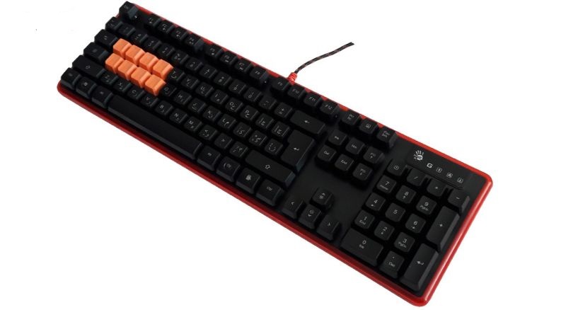 بهترین قیمت کیبورد مخصوص بازی ایفورتک سری بلادی مدل KEYBOARD GAMING BLOODY A4TECH B-2278