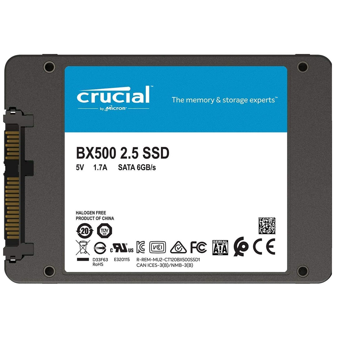 اس اس دی برند کروشیال مدل SSD CRUCIAL SATA BX-500 240GB