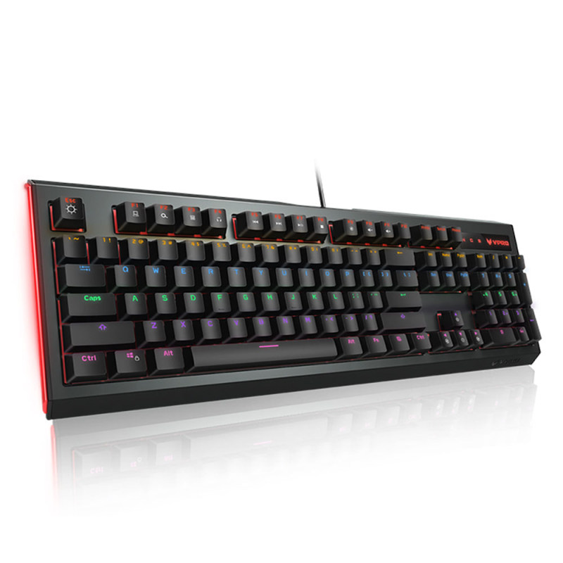 کیبورد مخصوص بازی رپو مدل KEYBOARD GAMING RAPOO V520