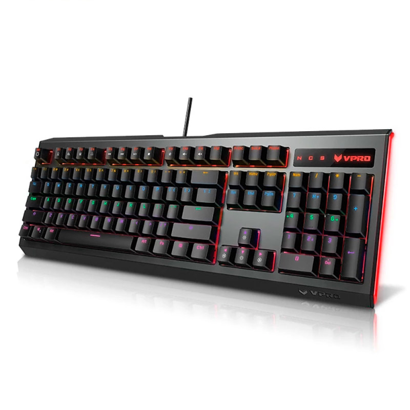 کیبورد مخصوص بازی رپو مدل KEYBOARD GAMING RAPOO V520