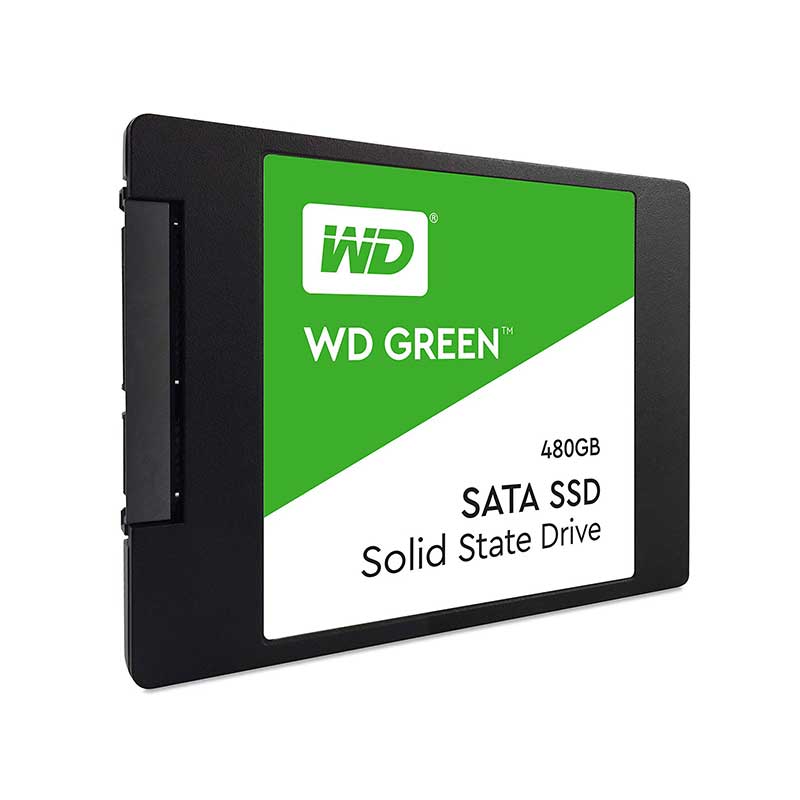 حافظه SSD وسترن دیجیتال مدل GREEN WDS480G2G0A ظرفیت 480 گیگابایت