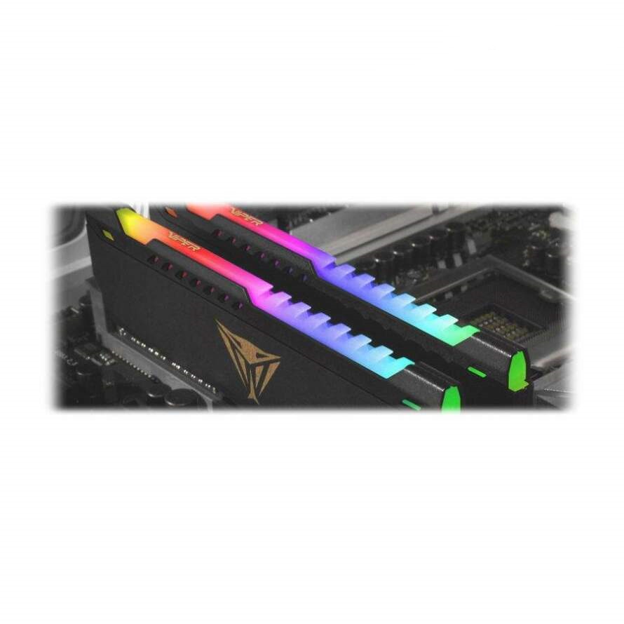 رم پاتریوت PATRIOT VIPER STEEL RGB 64GB 2x32GB 3600MHz CL20